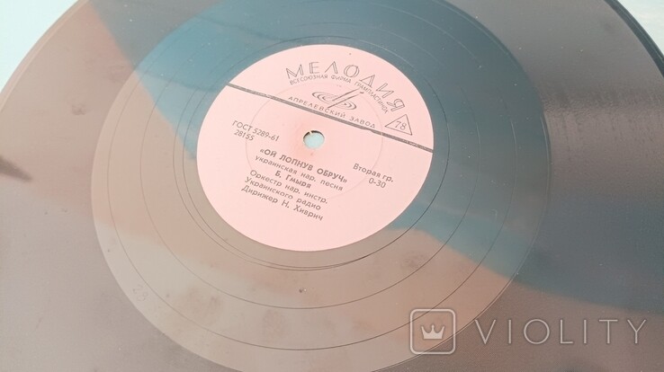 Б. Р. Гмыря — Та орав мужик / Ой лопнув обруч