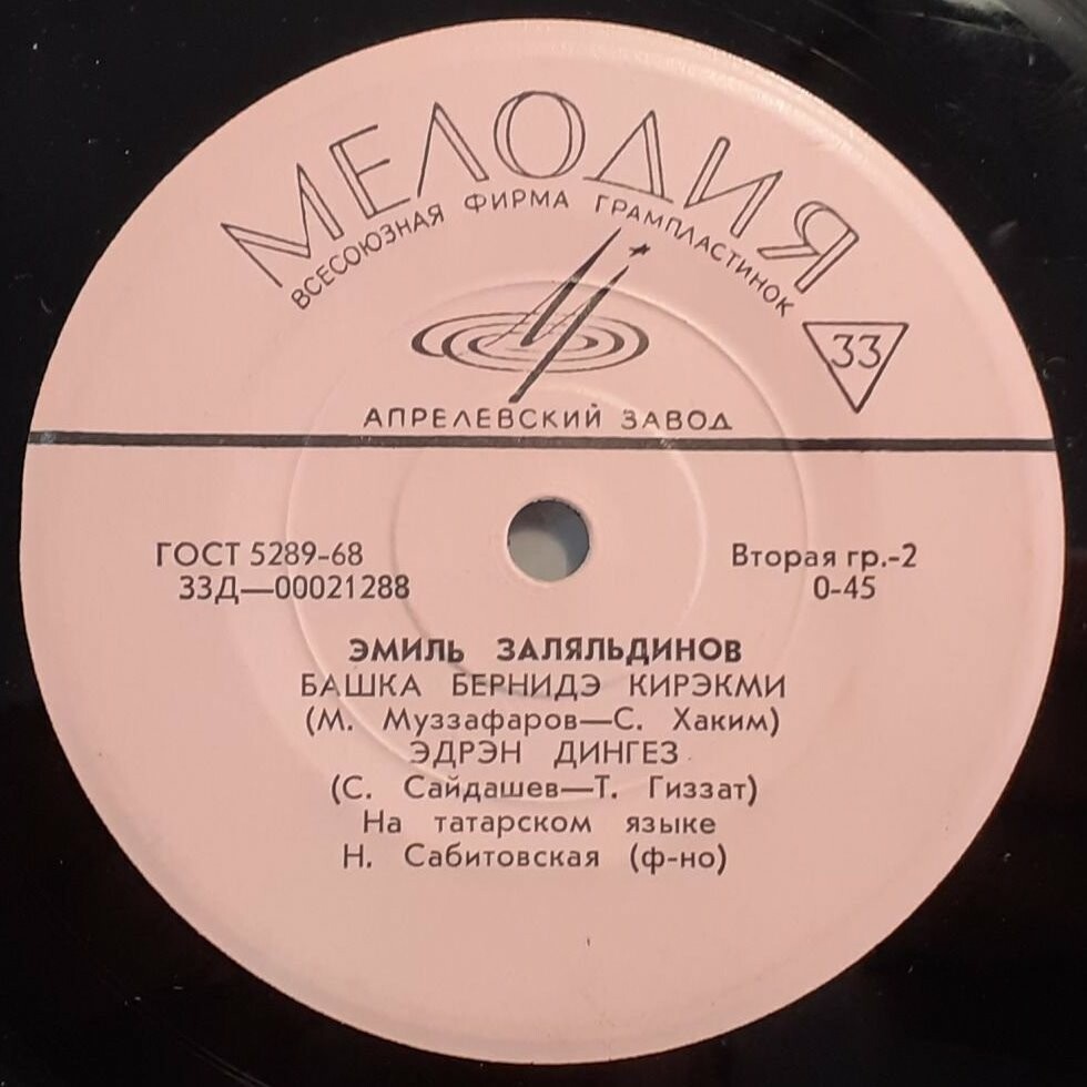 Эмиль ЗАЛЯЛЬДИНОВ: Татарские песни