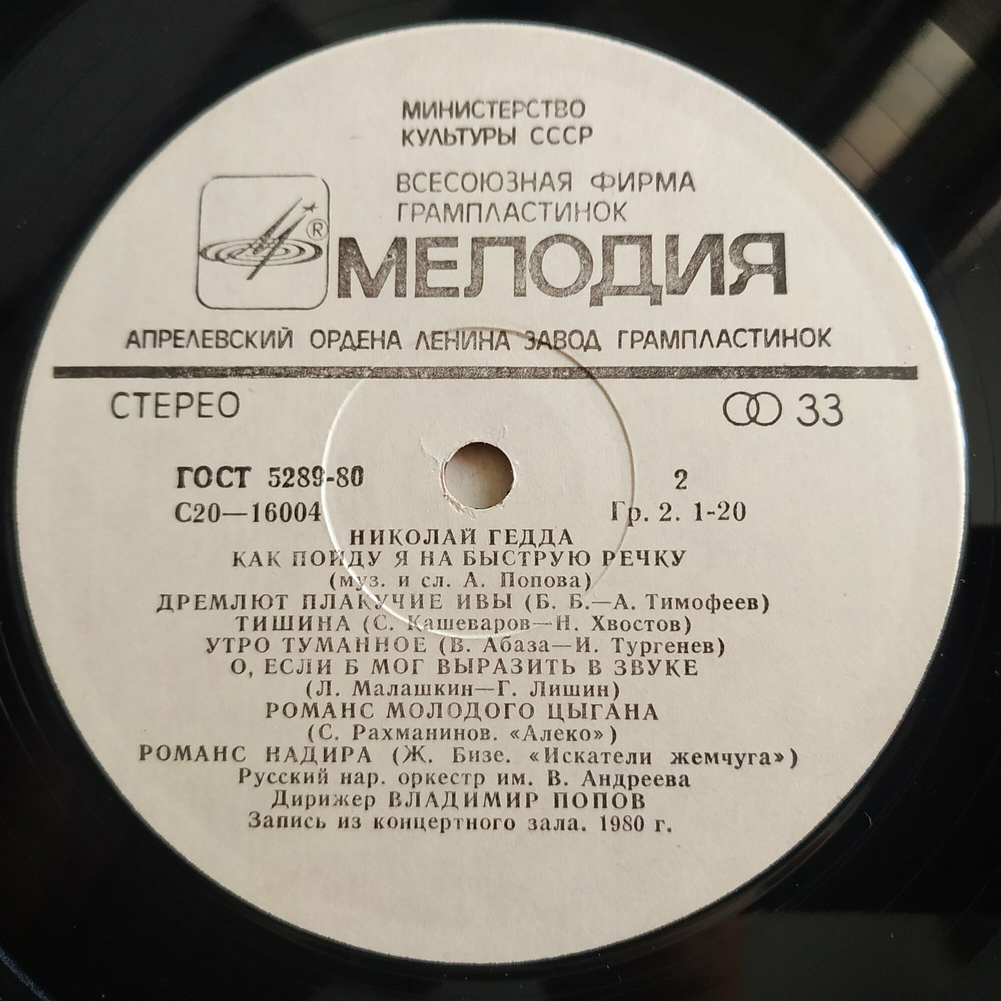 Николай ГЕДДА