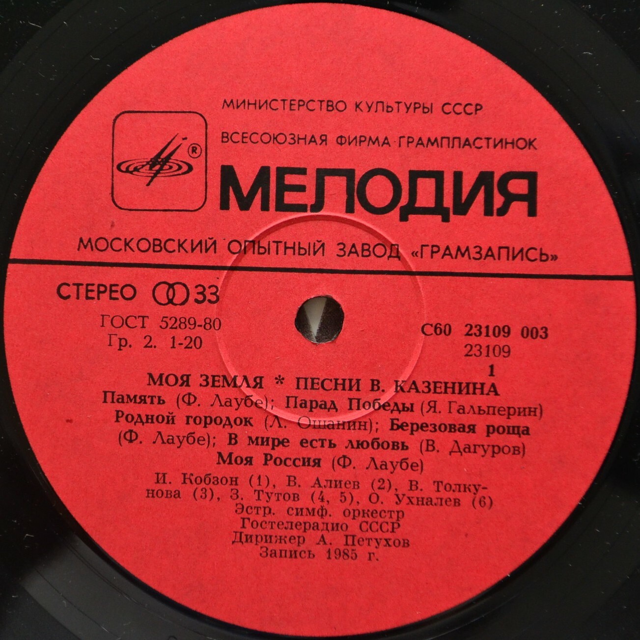 «МОЯ ЗЕМЛЯ». Песни Владислава КАЗЕНИНА