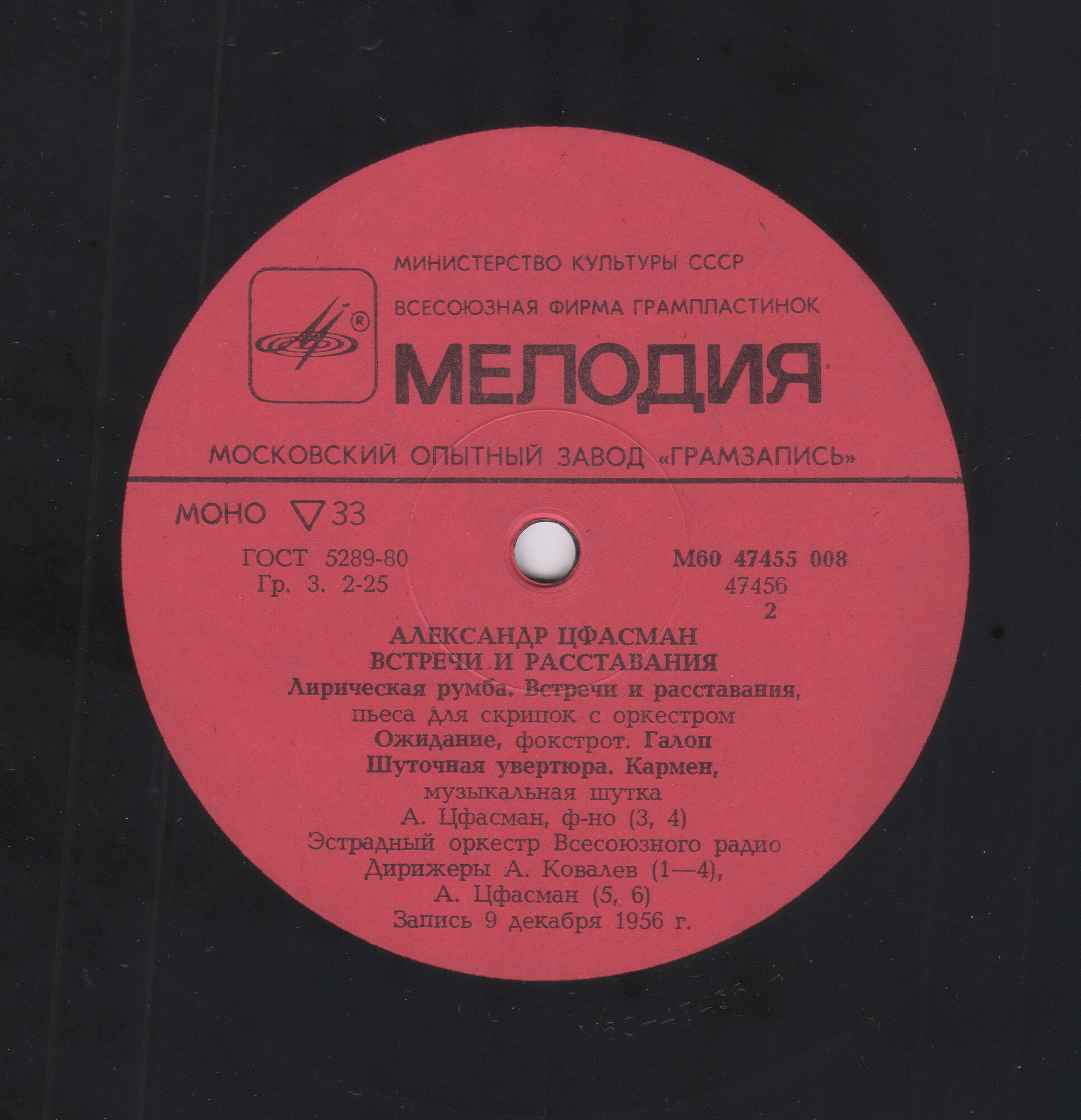 Александр Цфасман. Встречи и расставания