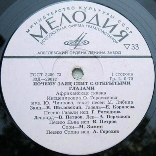 Почему заяц спит с открытыми глазами (африканская сказка)