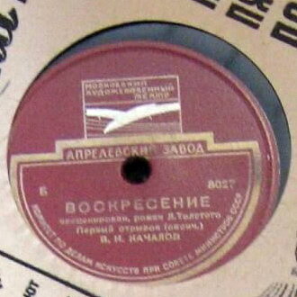 Л. ТОЛСТОЙ. "Воскресение". Первый отрывок из инсценированного романа. Читает В. Качалов