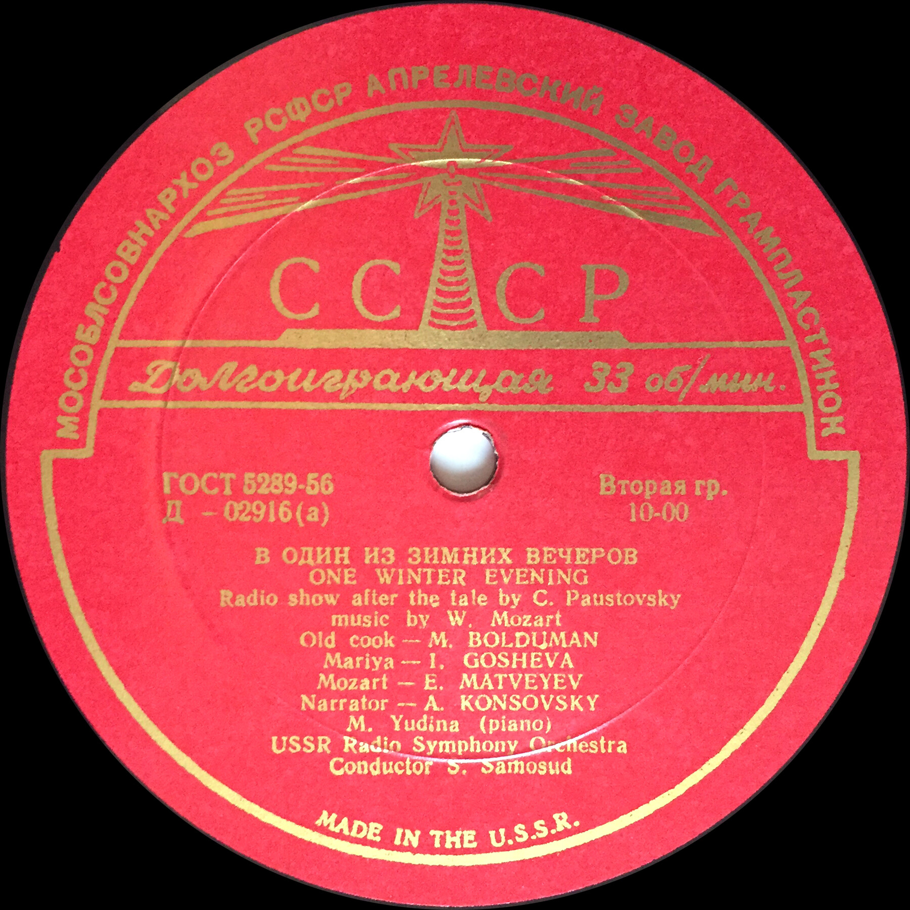 К. Паустовский, А. Толстой