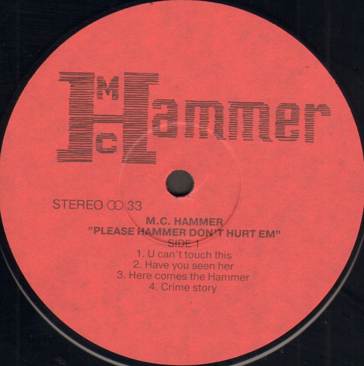 MC HAMMER. Please Hammer Don’t Hurt ‘em