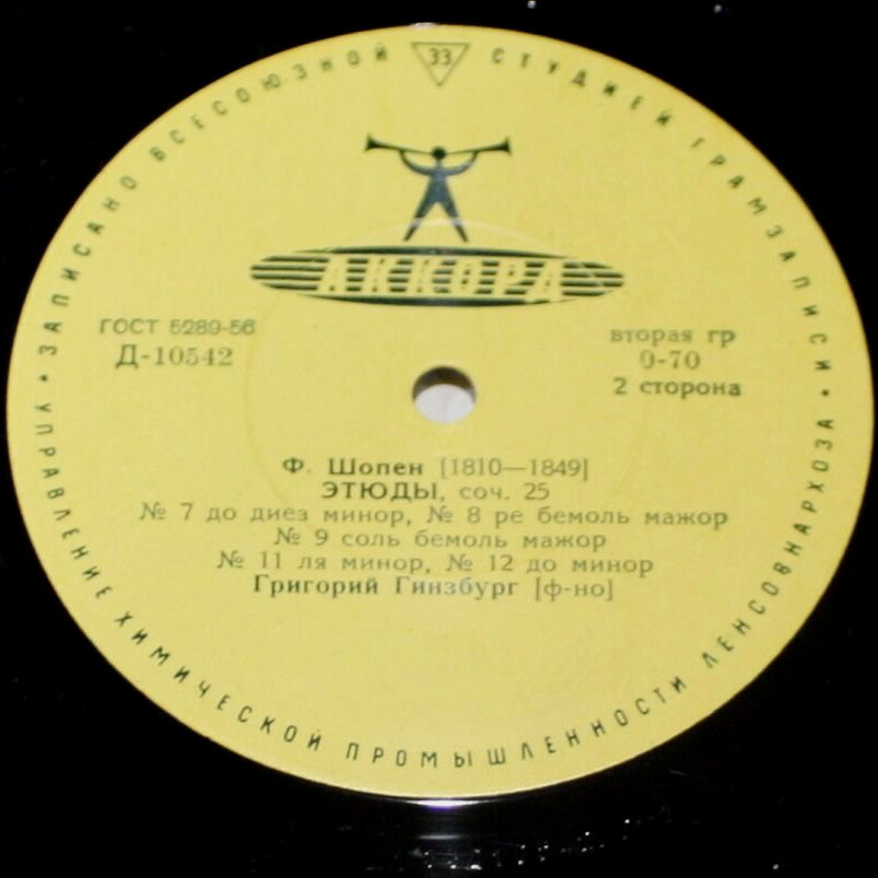 Г. Гинзбург (ф-но) играет Шопена