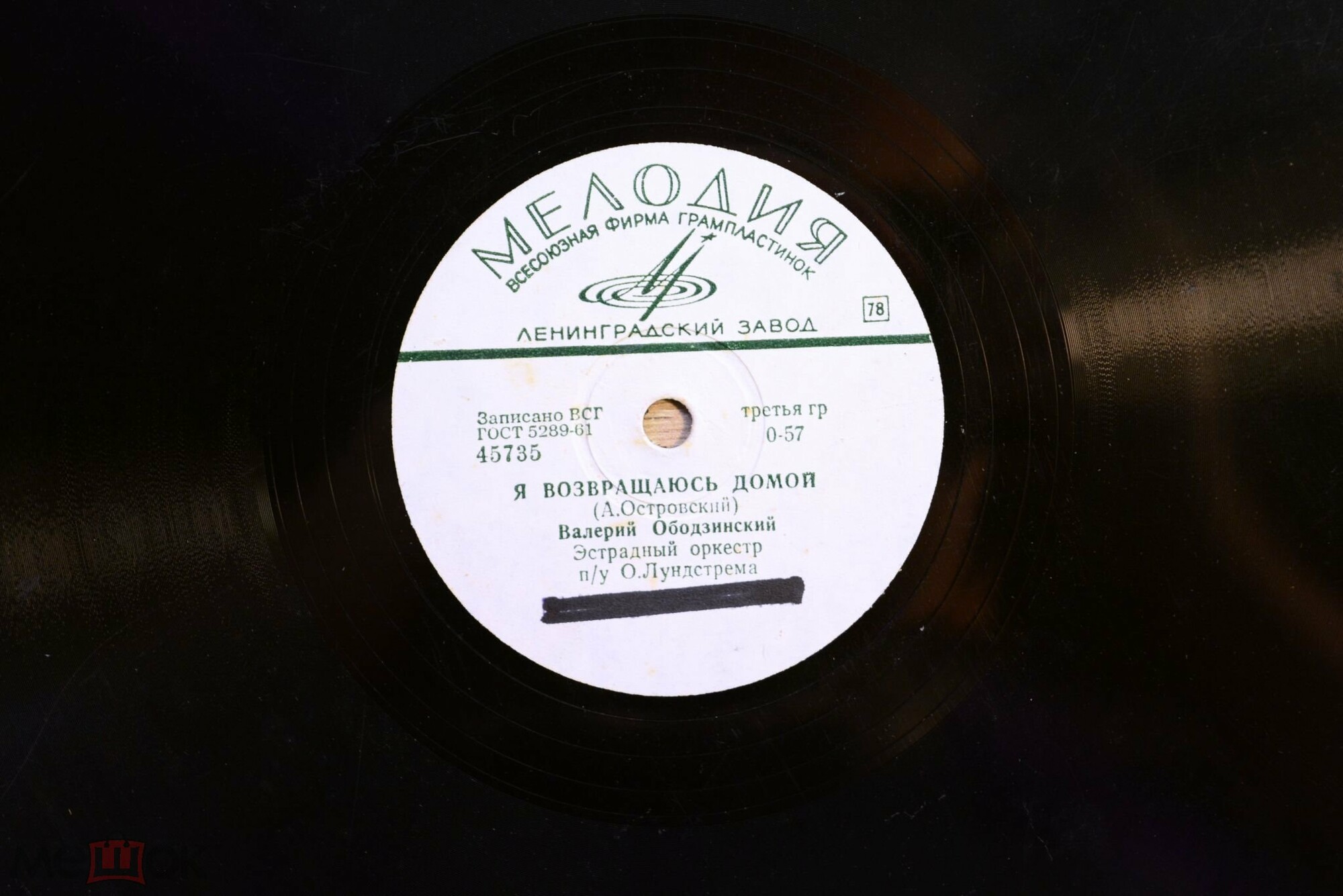 Валерий Ободзинский: Я возвращаюсь домой // Песня без слов