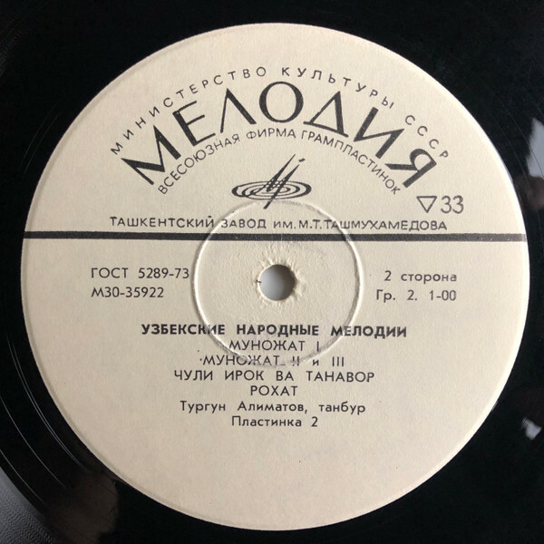 Тургун АЛИМАТОВ (сато, танбур)