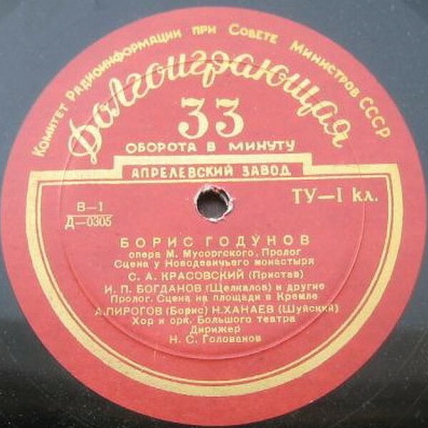 М. МУСОРГСКИЙ (1839–1881): «Борис Годунов», опера в 4 д. с прологом (Н. Голованов)