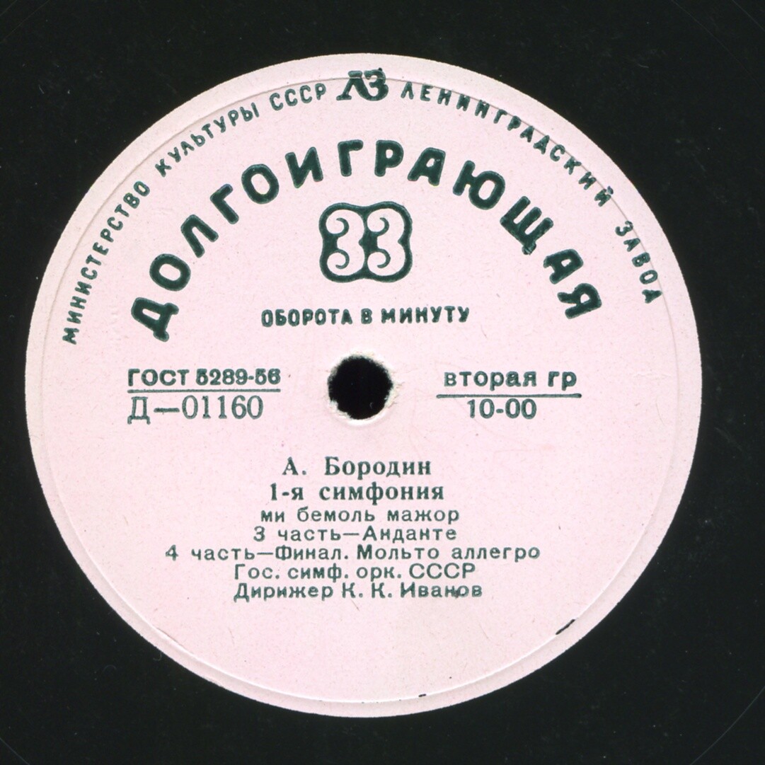 А. Бородин: Симфония № 1 (К. Иванов)