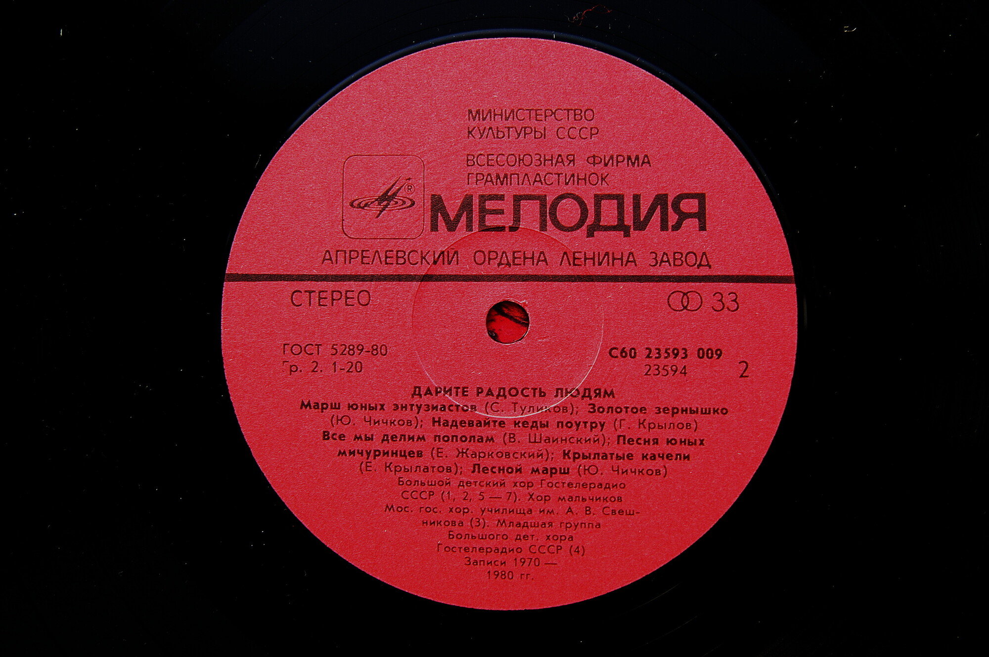 ДАРИТЕ РАДОСТЬ ЛЮДЯМ