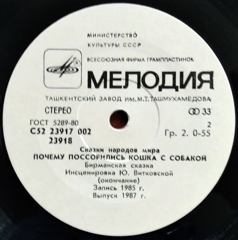 Почему поссорились кошка с собакой (бирманская сказка)