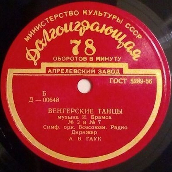 И. БРАМС (1833–1897): Венгерские танцы №№ 2, 7 / 1, 17 (А. Гаук)