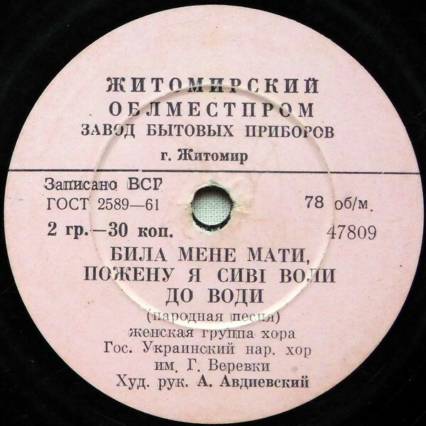 Гос. Укр. нар. хор им. Г. Веревки