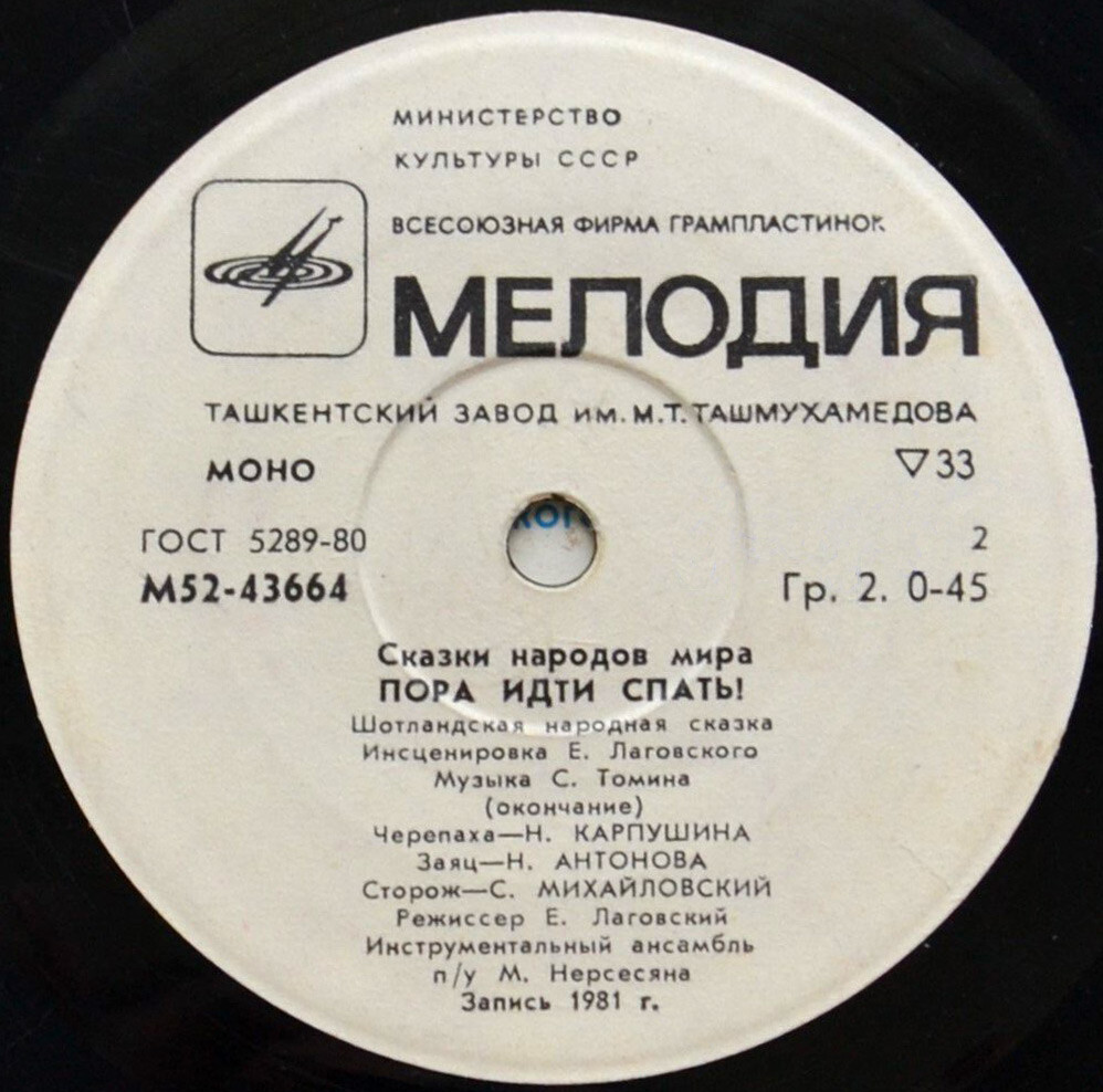 Пора идти спать! (шотландская сказка)