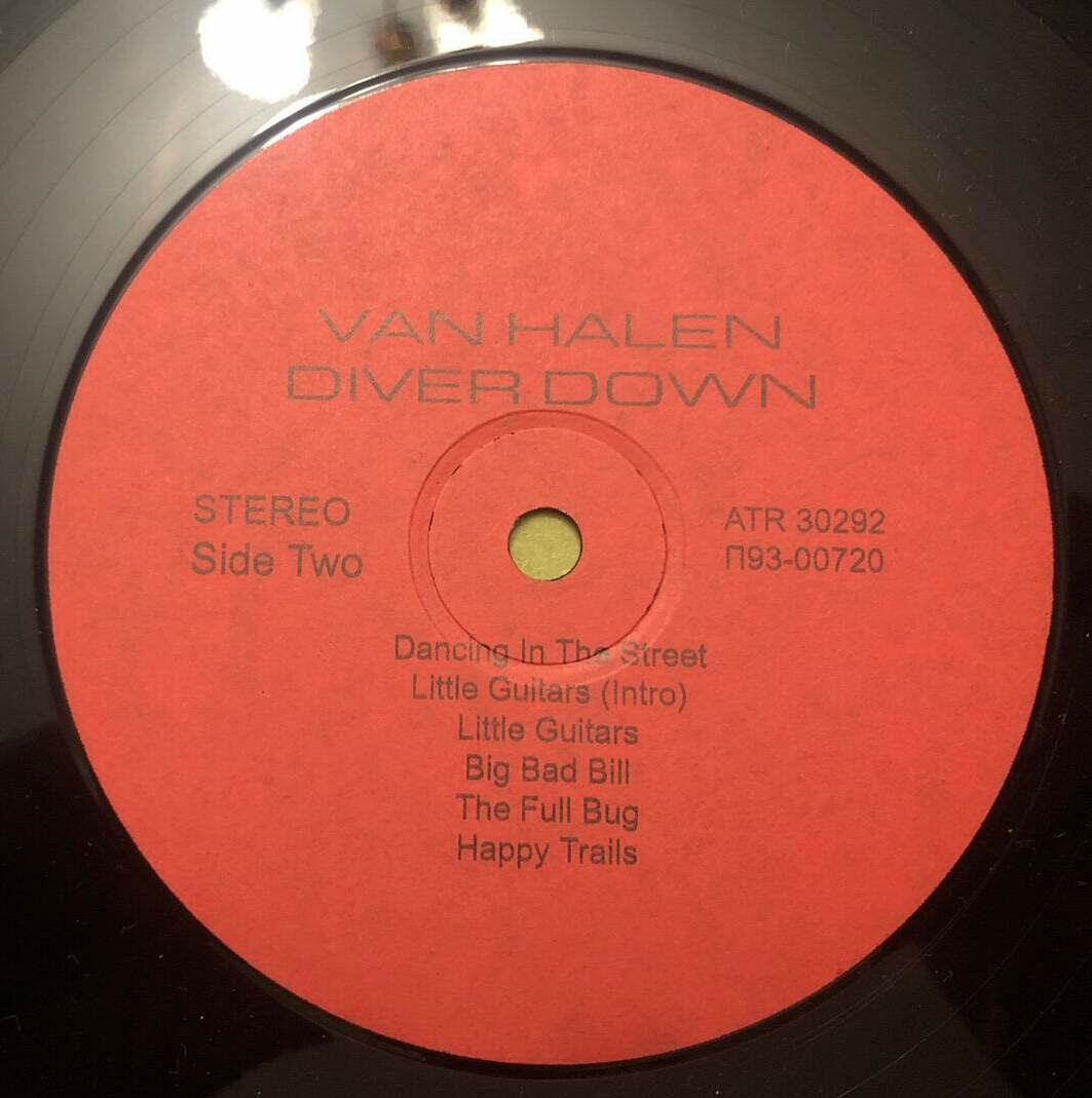 VAN HALEN. Diver Down