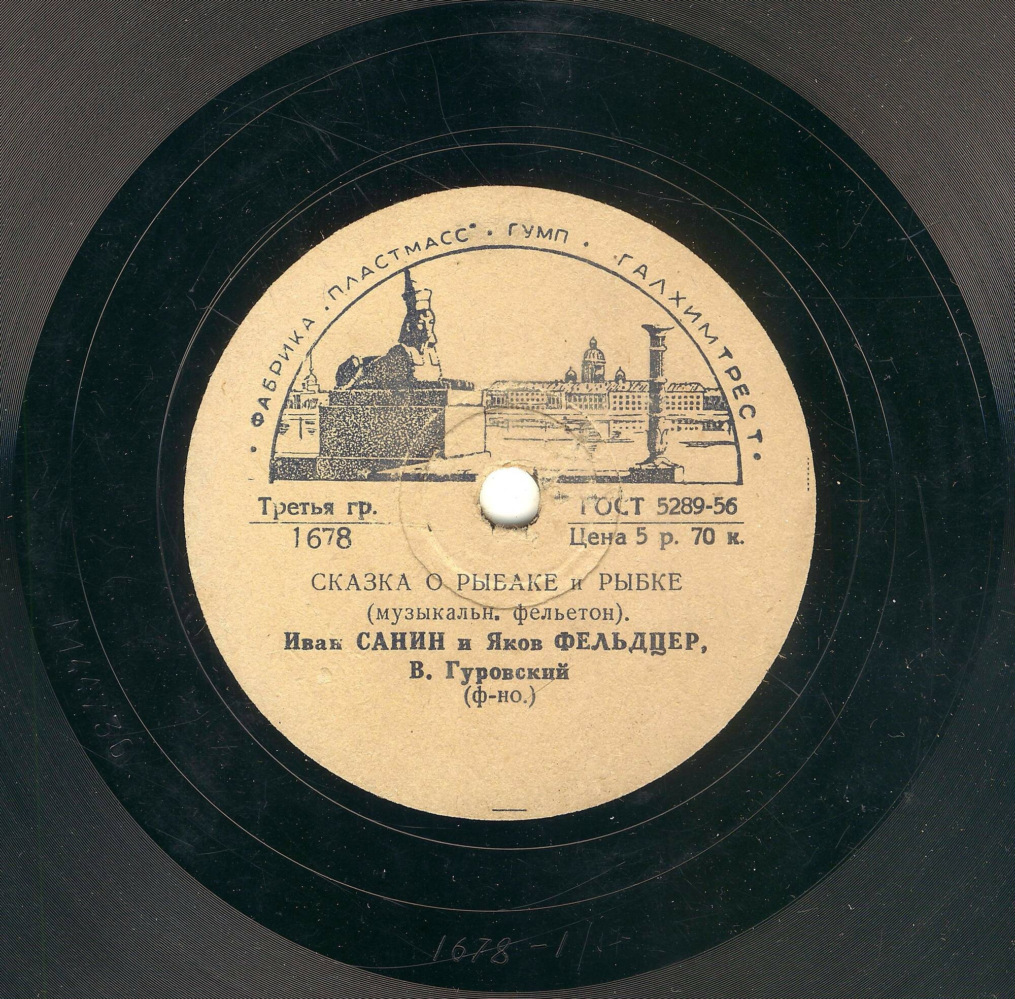 Сказка о рыбаке и рыбке