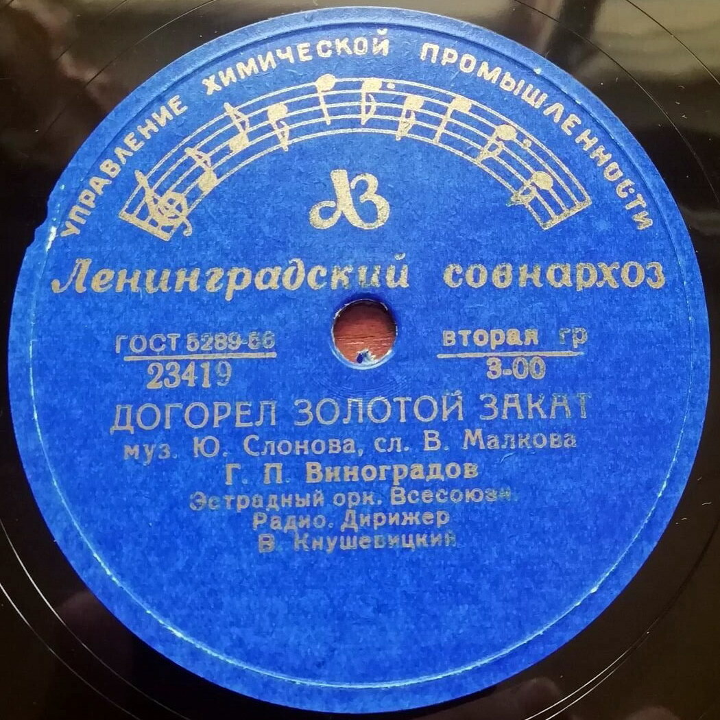 Г. П. Виноградов - Березка / Догорел золотой закат