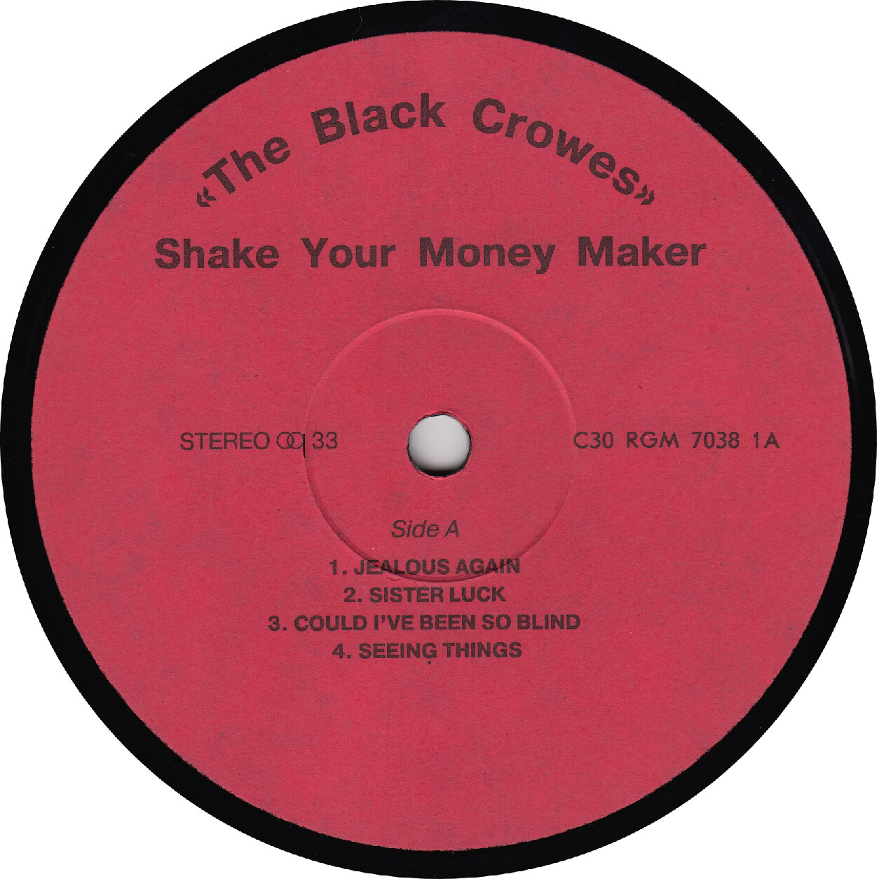 THE BLACK CROWES «Shake Your Money Maker»