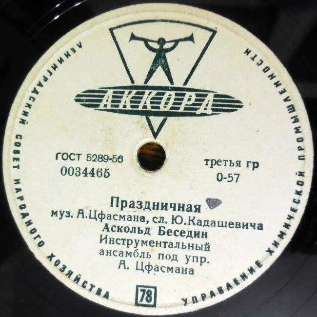 Аскольд Беседин - Праздничная // Владимир  Трошин - Глобус