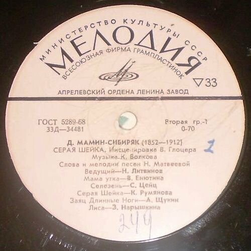 Д. Мамин-Сибиряк. Серая шейка (инсценировка)