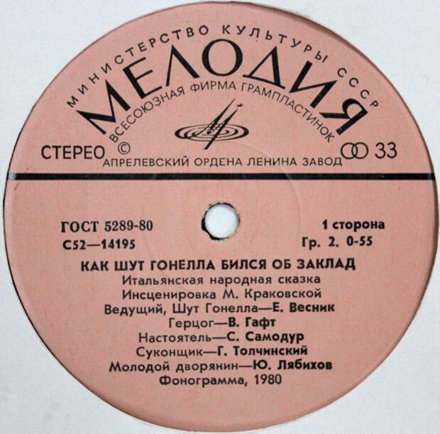 Как шут Гонелла бился об заклад (итальянская сказка)