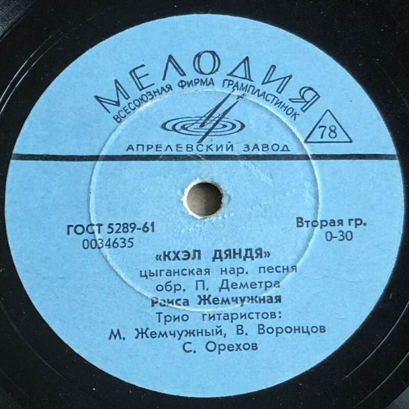 Раиса Жемчужная - Кхэл дяндя / Пашо вэшоро