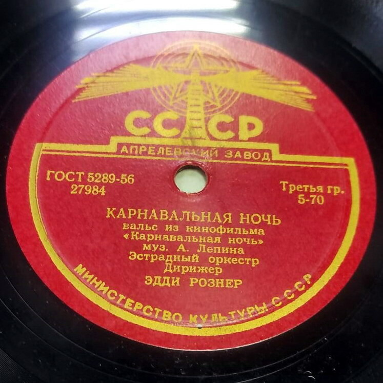 Музыка из к/ф «Карнавальная ночь»