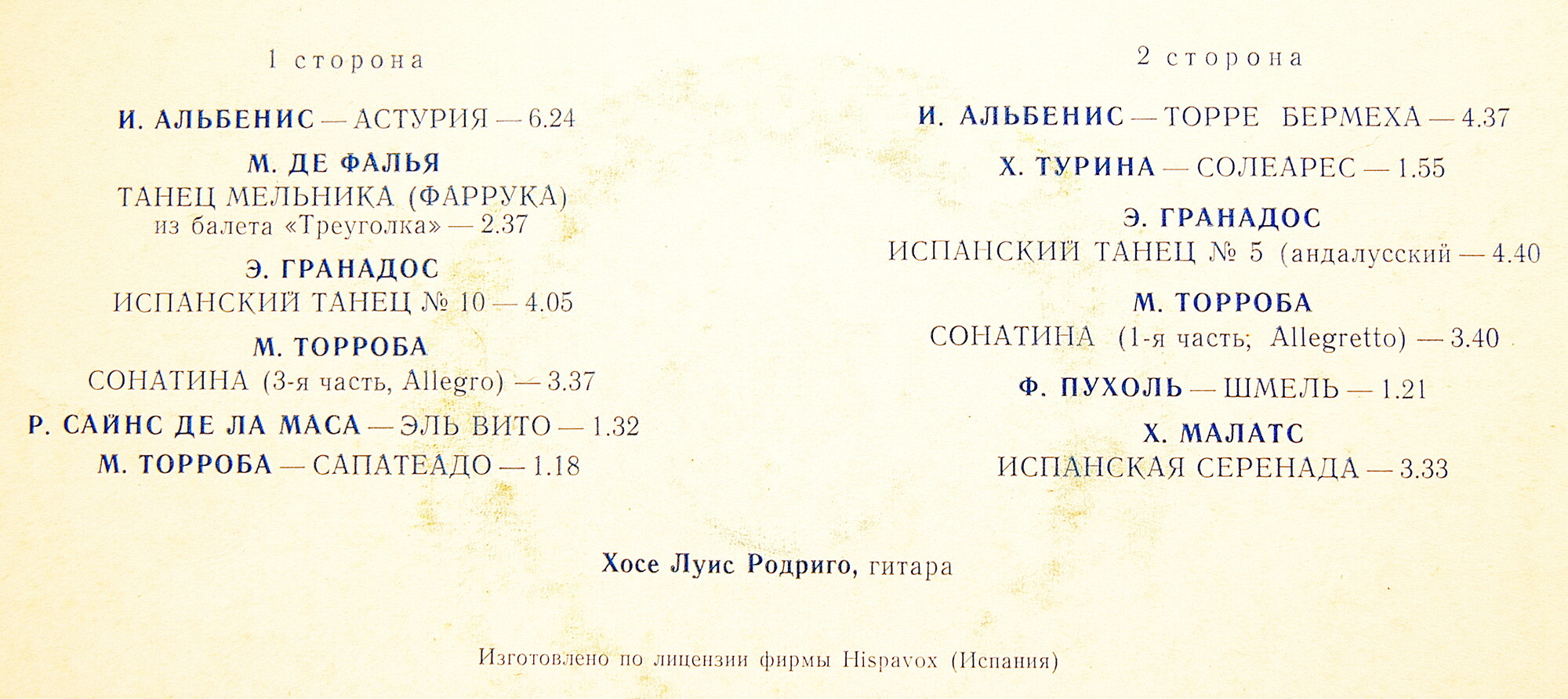 Лусеро Тена - Музыка для кастаньет