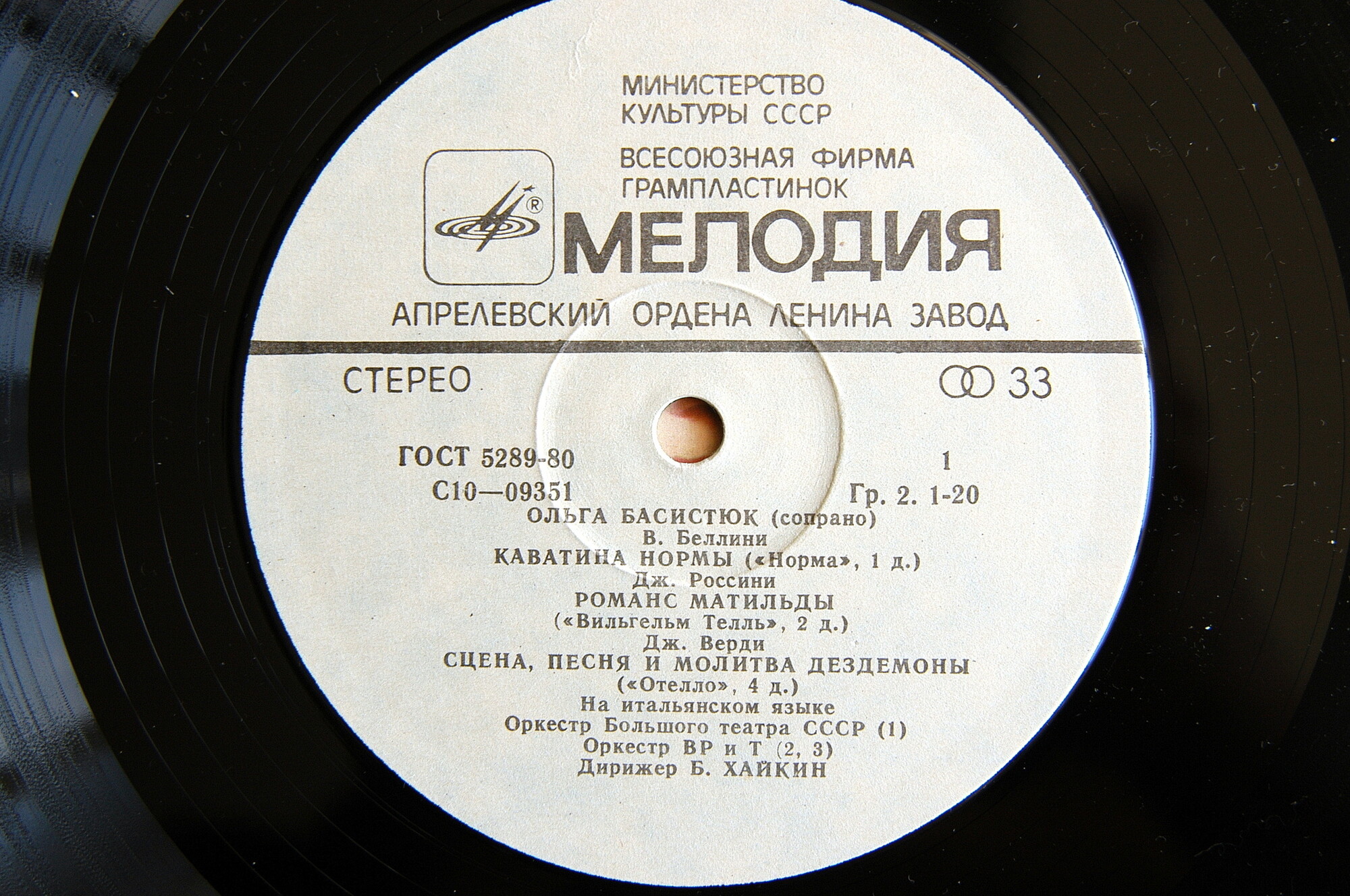 Ольга Басистюк (сопрано) - Романсы и арии из опер