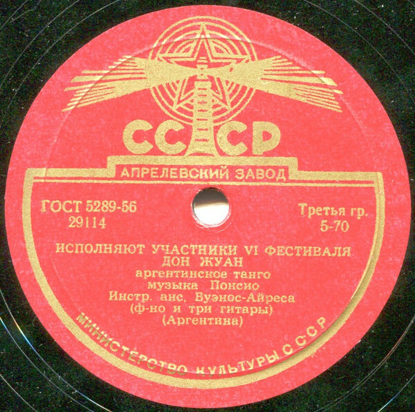 Исполняют участники VI фестиваля (Аргентина)
