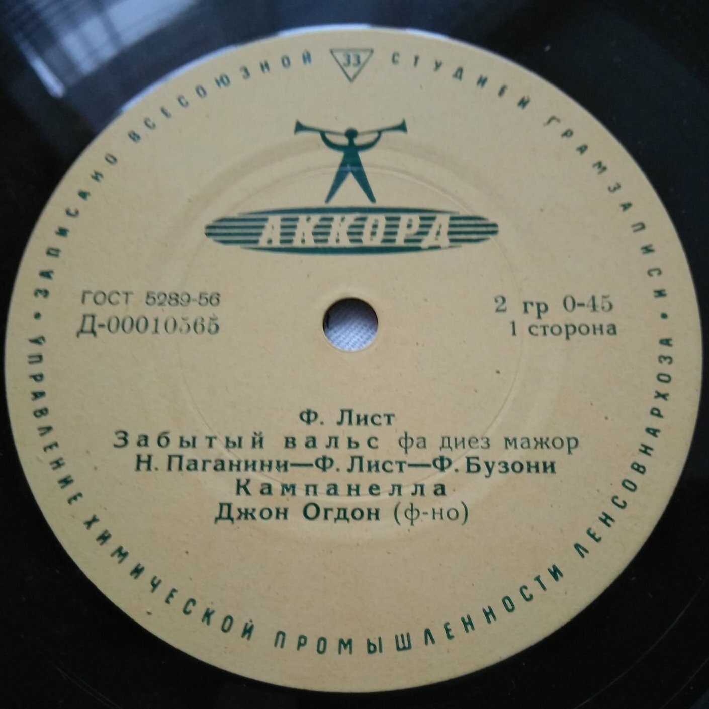 Джон ОГДОН, ф-но