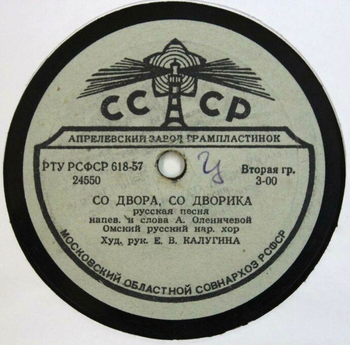 Омский русский народный хор - Калинка / Со двора, со дворика