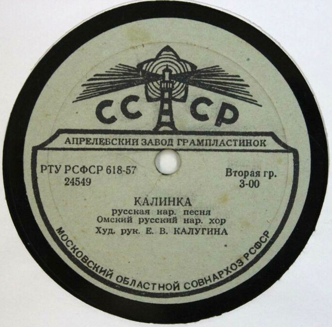 Омский русский народный хор - Калинка / Со двора, со дворика