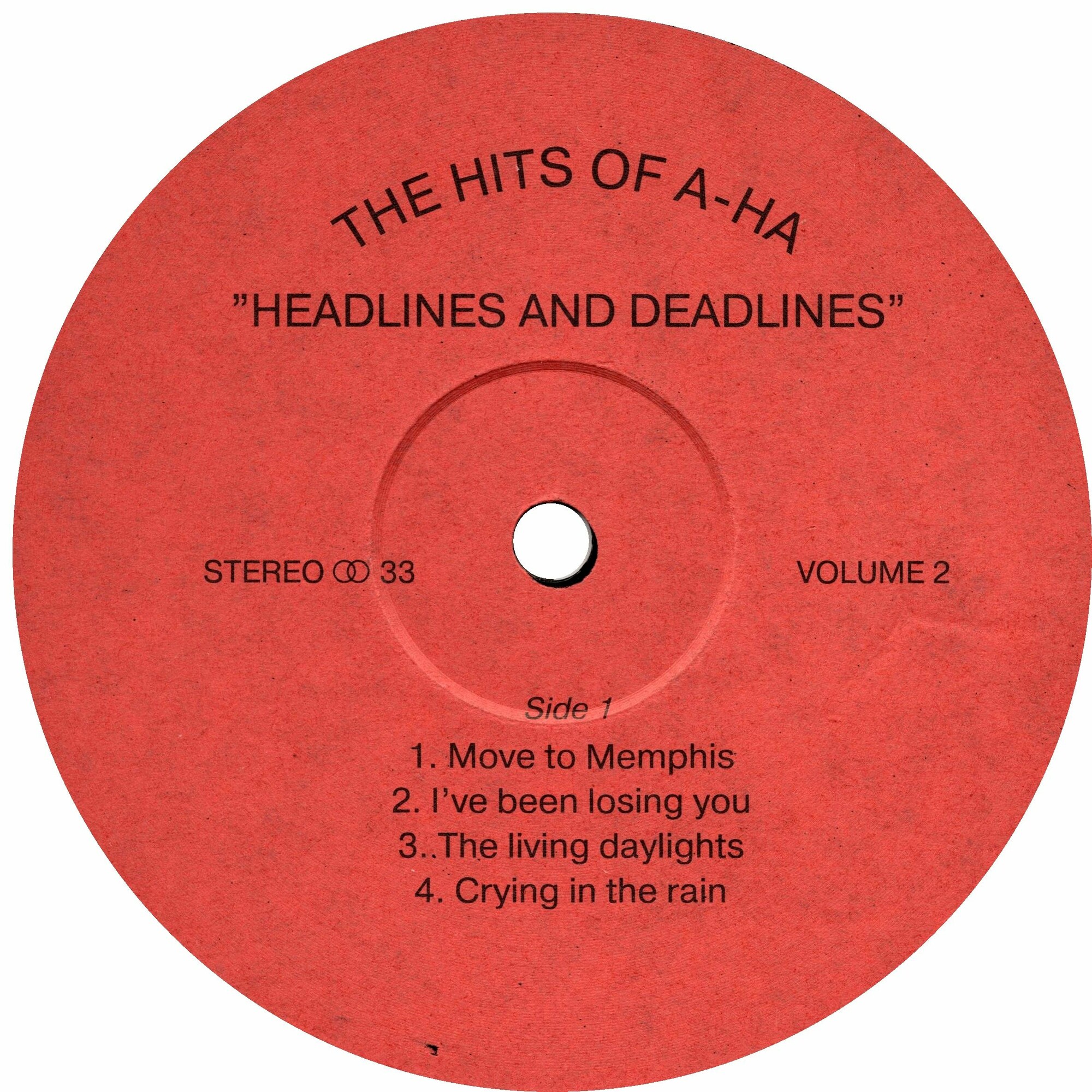 A-HA. Headlines and Deadlines (The Hits Of A-Ha)
