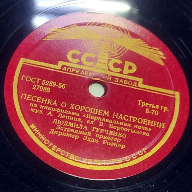 Музыка из к/ф «Карнавальная ночь»