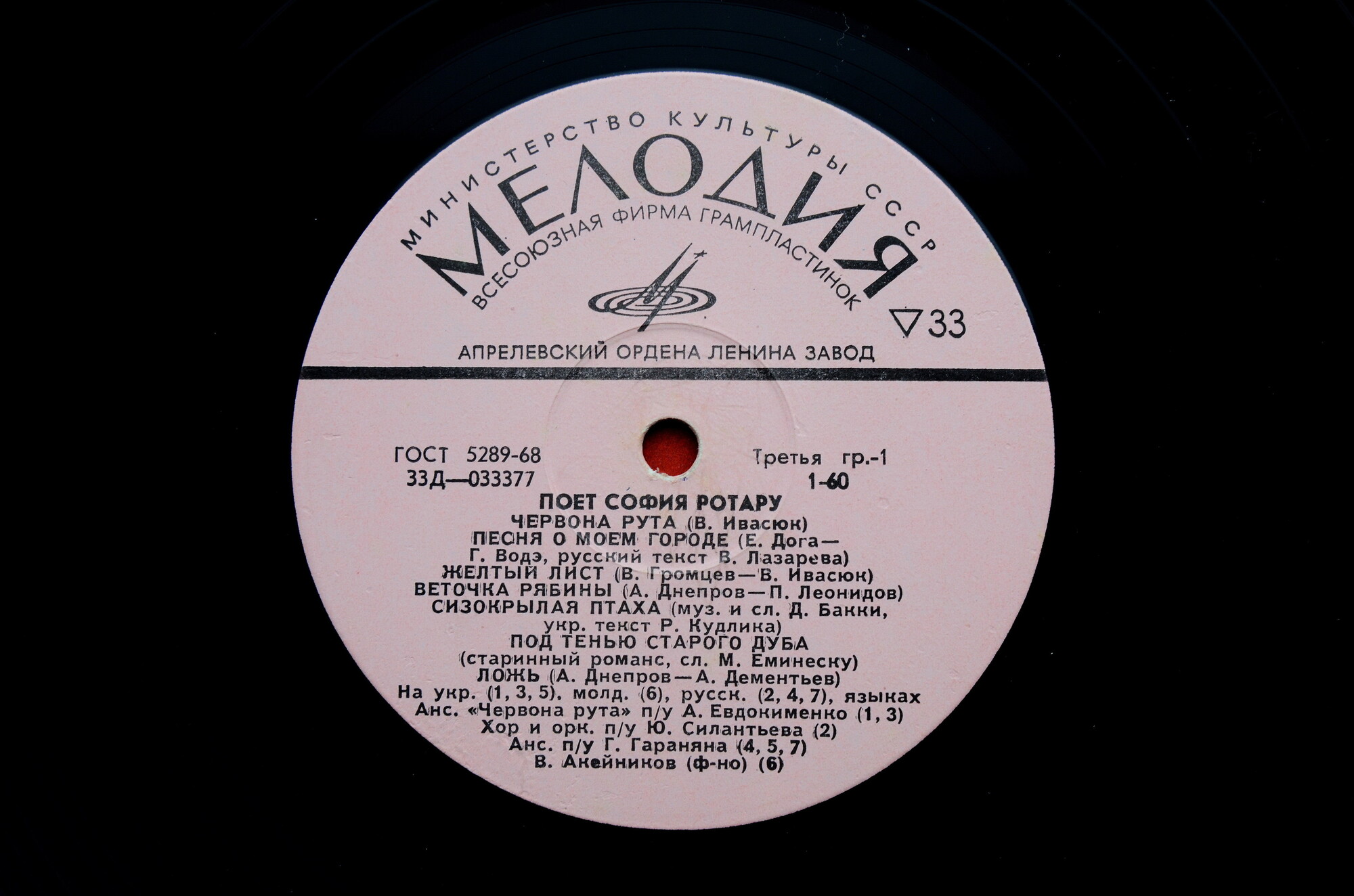 Поет София РОТАРУ. Червона рута