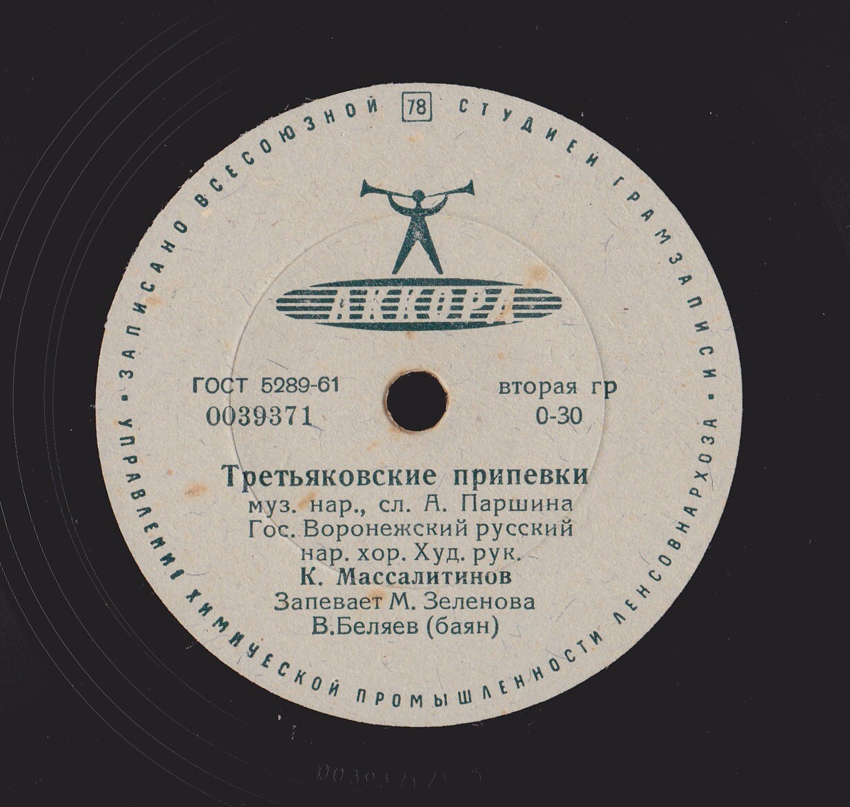 Воронежский хор - Третьяковские припевки / Играй, гармонь