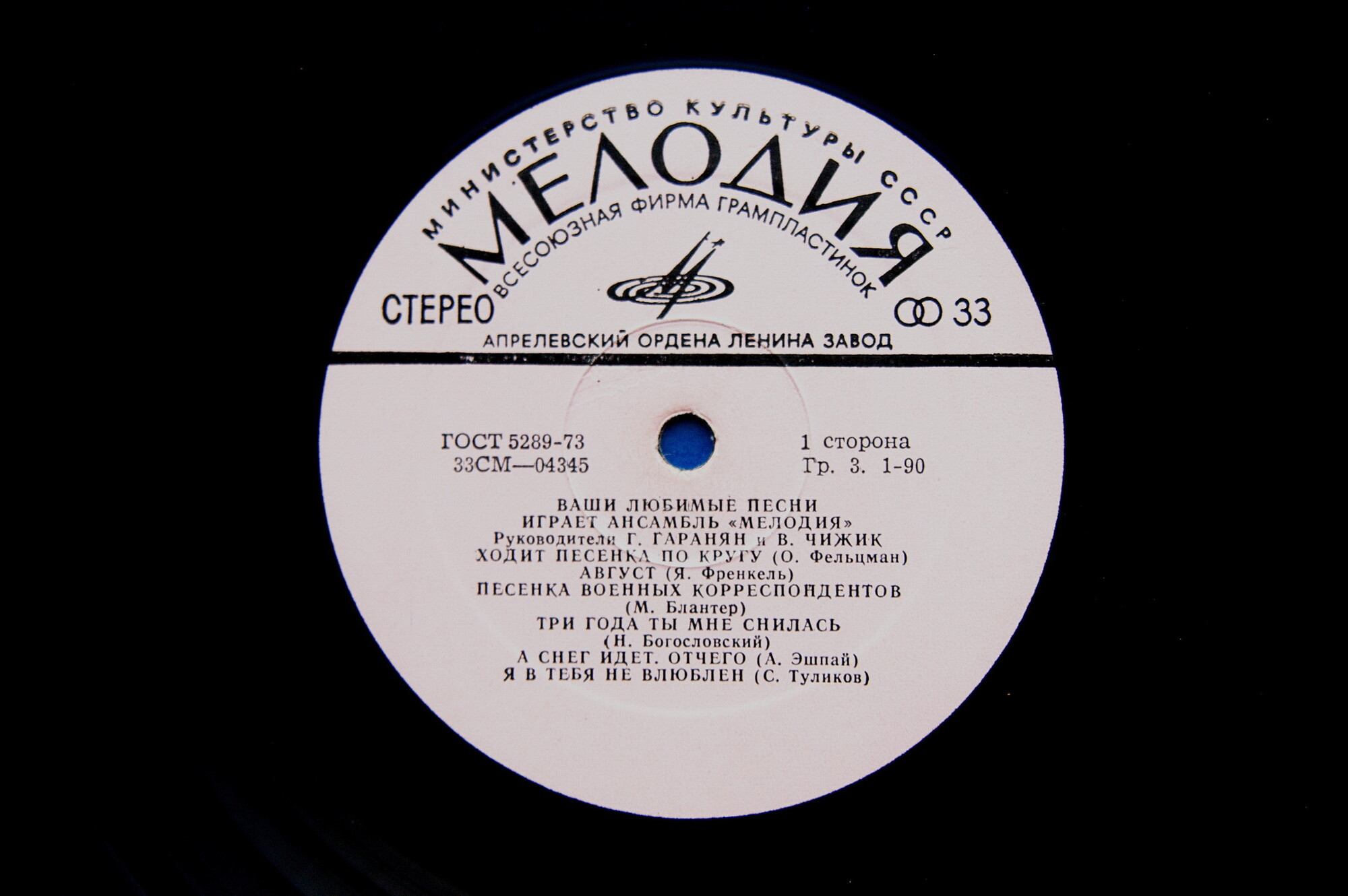 Ансамбль «МЕЛОДИЯ». Ваши любимые песни