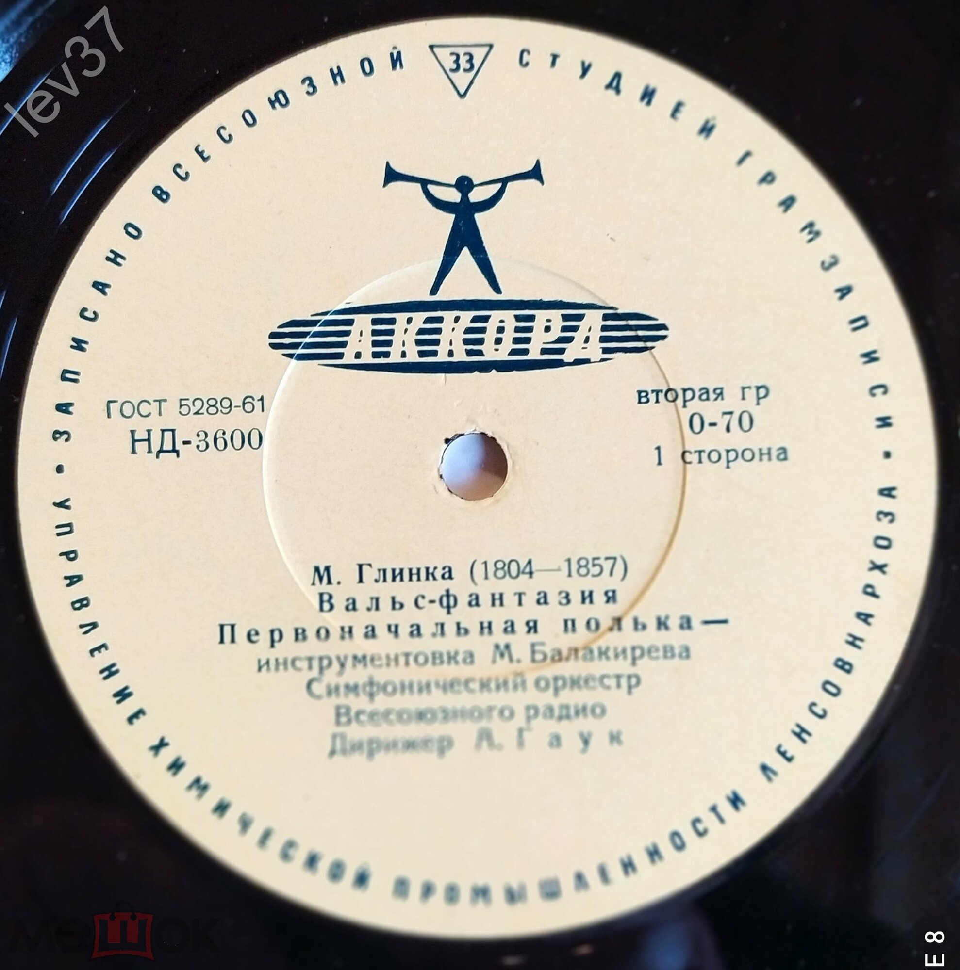 М. ГЛИНКА (1804–1857): Оркестровые произведения (А. Гаук, К. Иванов)