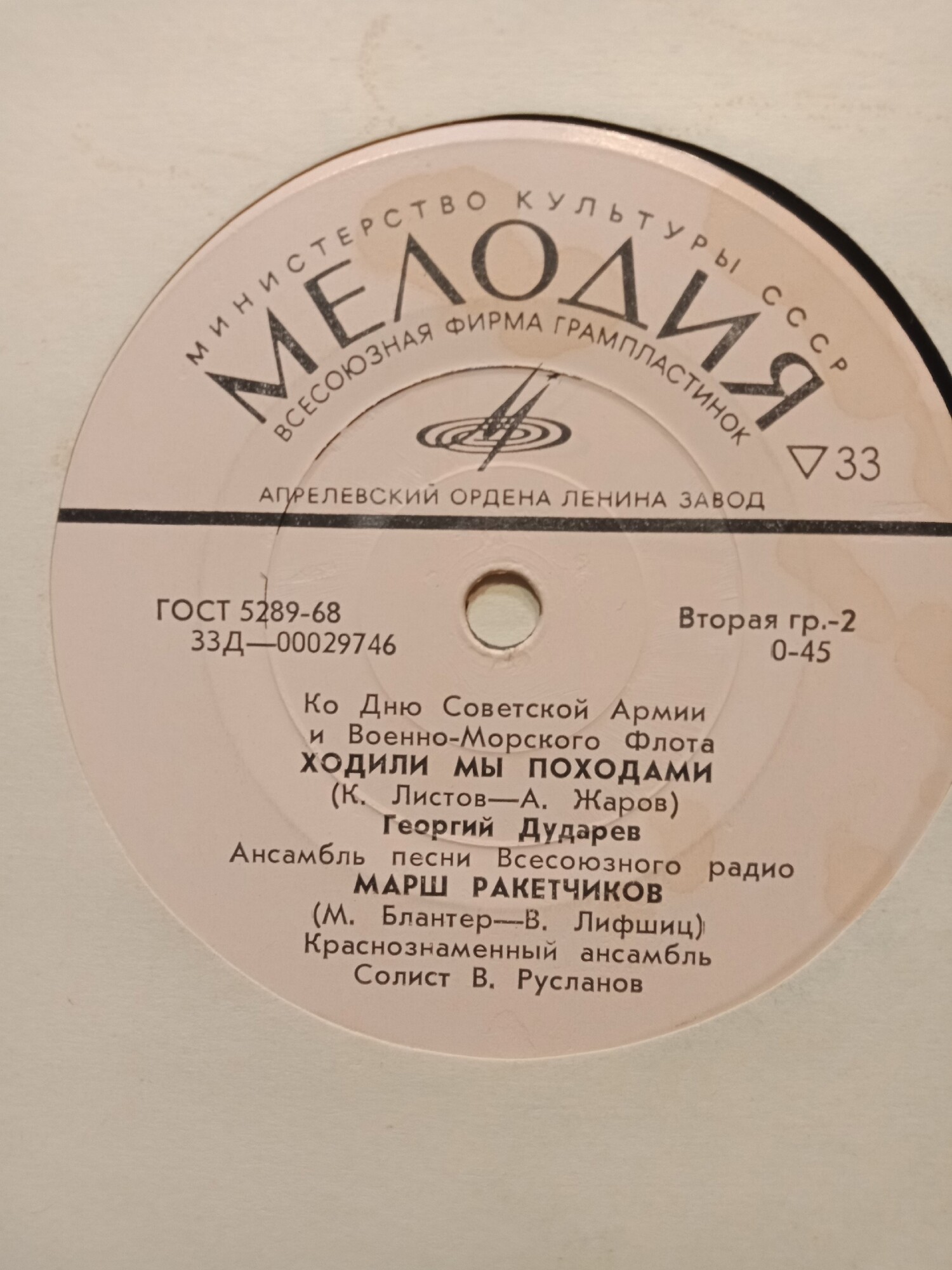 ПЕСНИ О СОВЕТСКОЙ АРМИИ И ВОЕННО-МОРСКОМ ФЛОТЕ