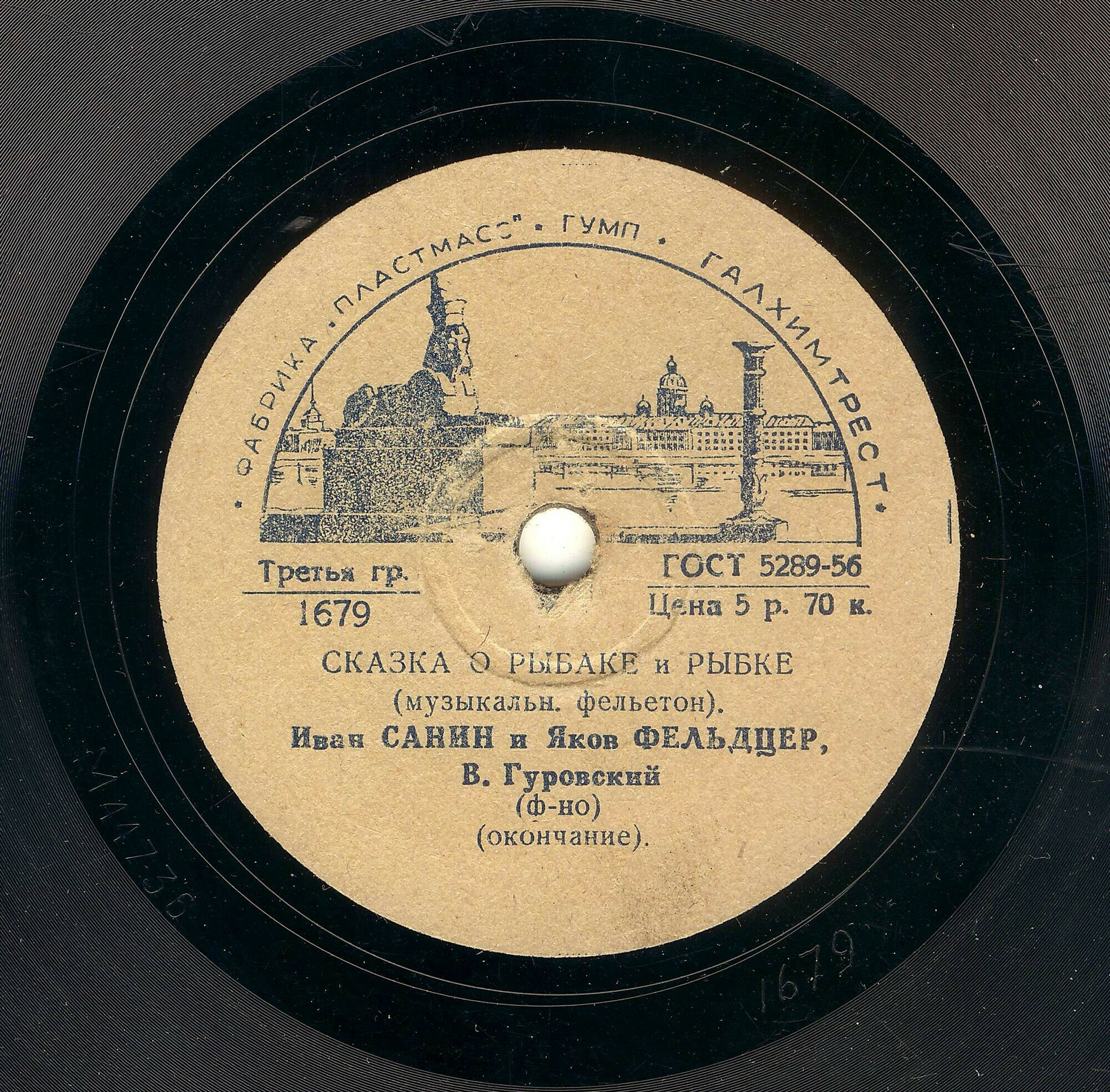 Сказка о рыбаке и рыбке