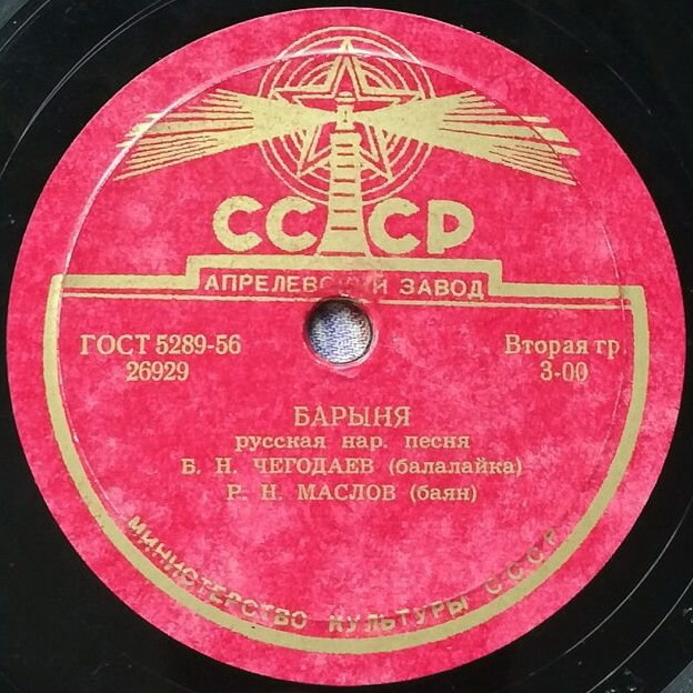Б. Чегодаев (балалайка)