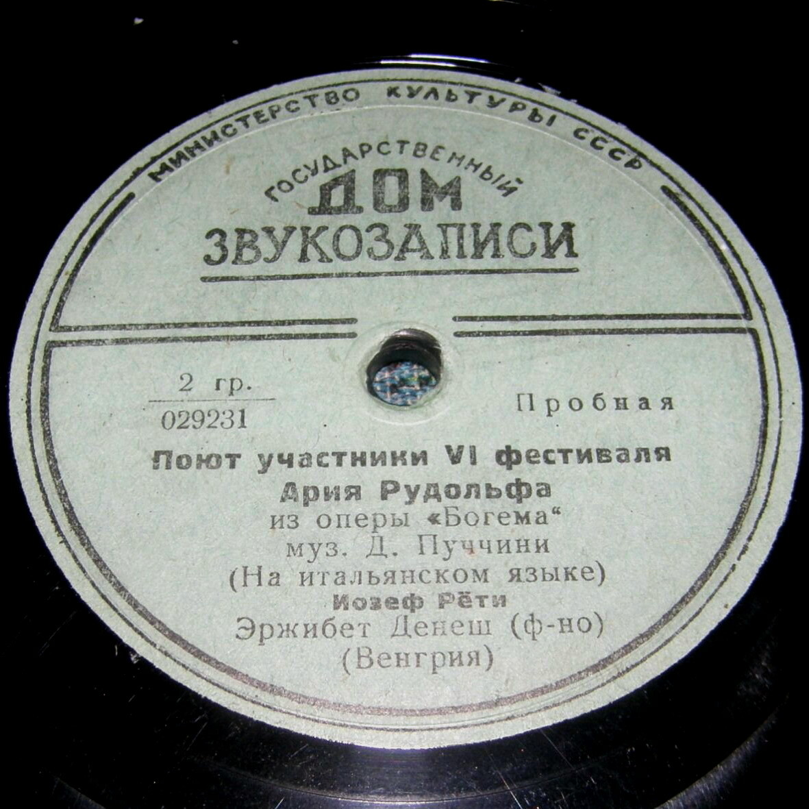 Поют участники VI фестиваля (Венгрия)
