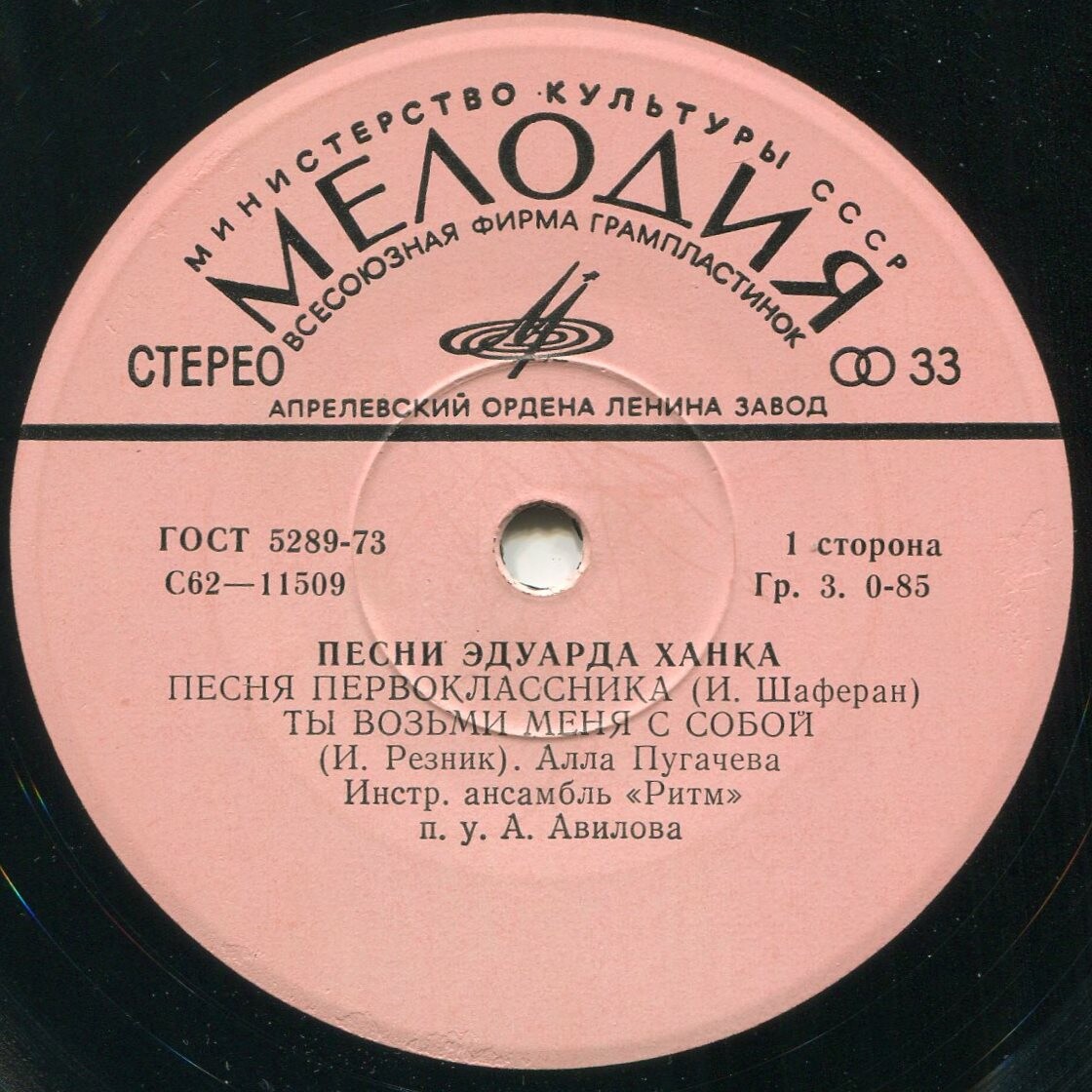 Песни Эдуарда Ханка