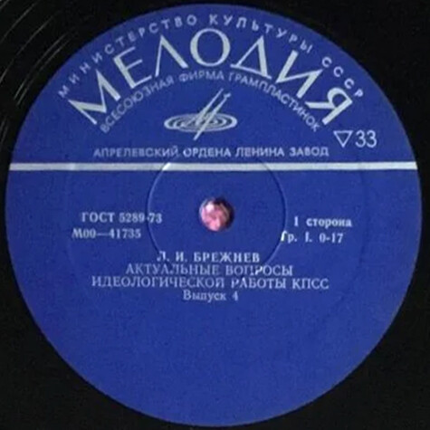 Л. И. БРЕЖНЕВ: Актуальные вопросы идеологической работы КПСС. (Выпуски 3-5)