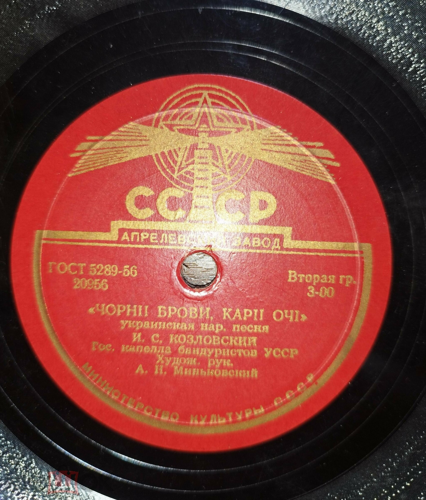 Чорнії брови, карії очі