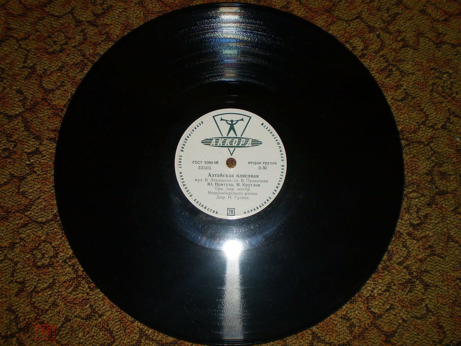 Ю. Притула и И. Круглов - Над широкой Обью / Алтайская плясовая