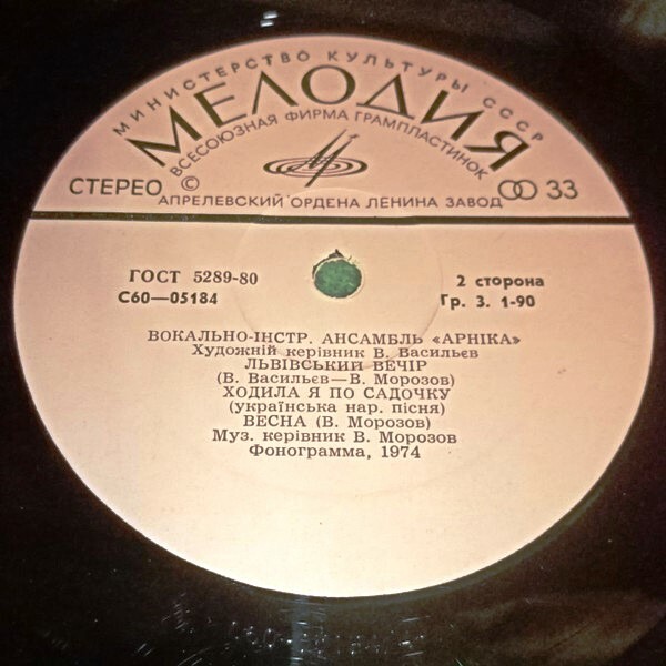 ВИА "Арника"