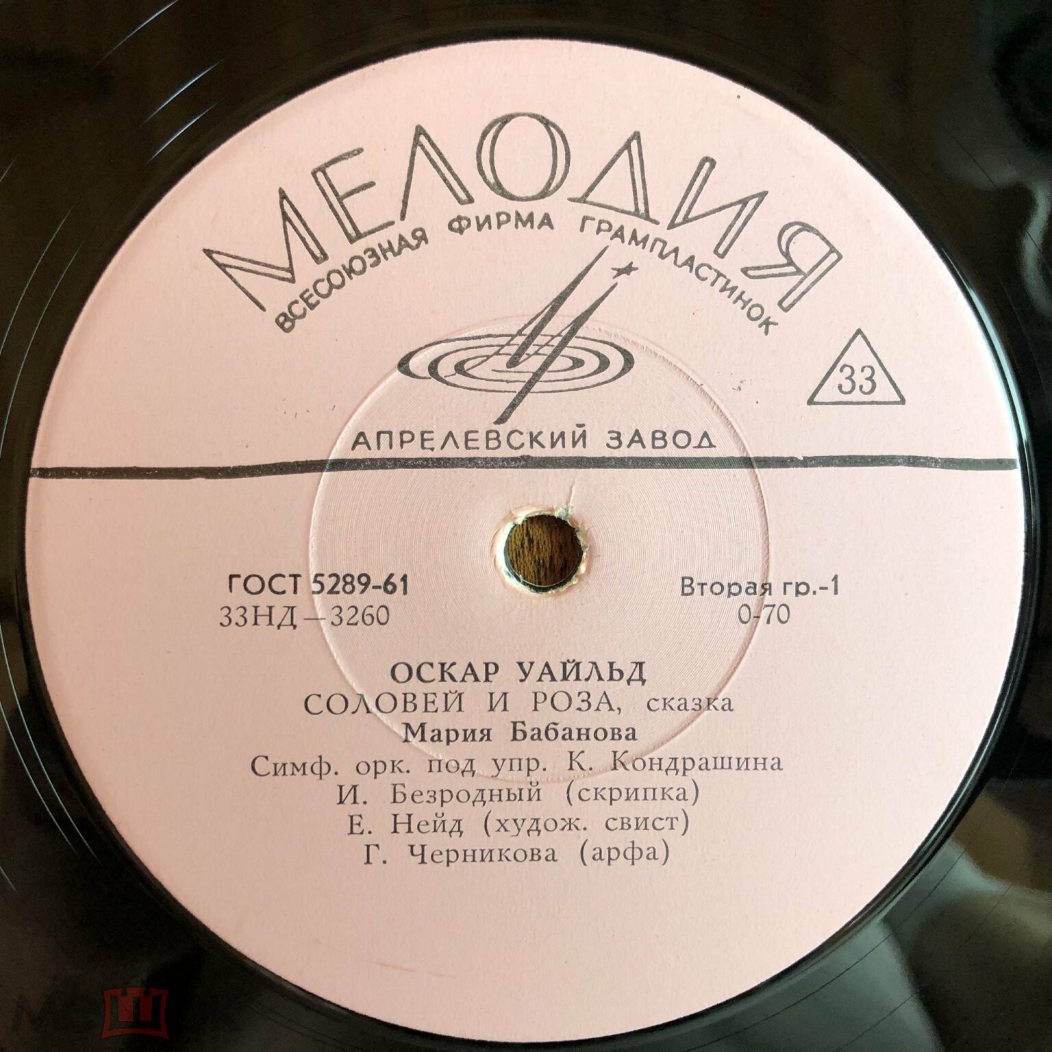 Соловей и роза. Сказка О. Уайльда